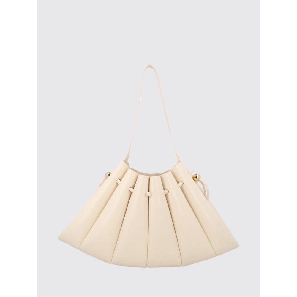 Themoire Shoulder Bag Woman Ivory